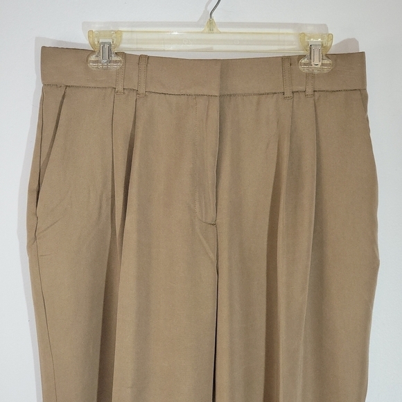 Industry Republic Trousers Soft Lyocell 12 Dress Pants Tan - Picture 5 of 16